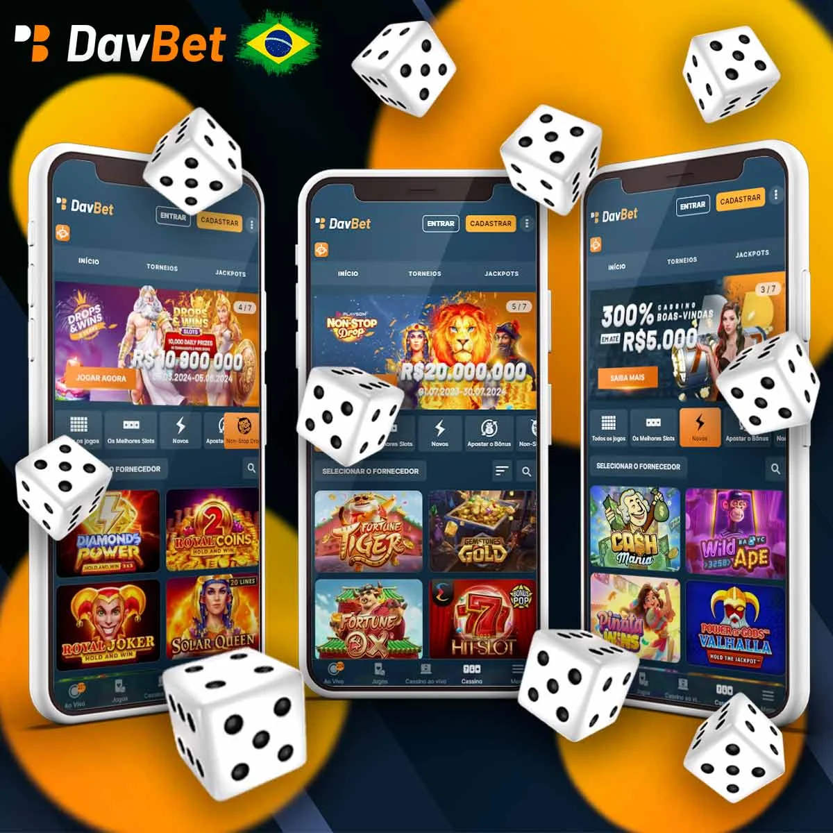 Informações sobre a aplicação do casino Davbet